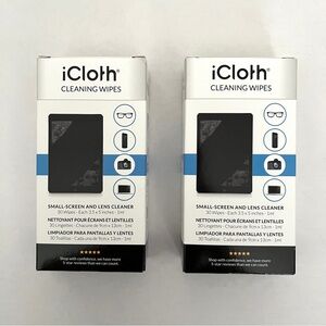 iCloth Cleaning wipes